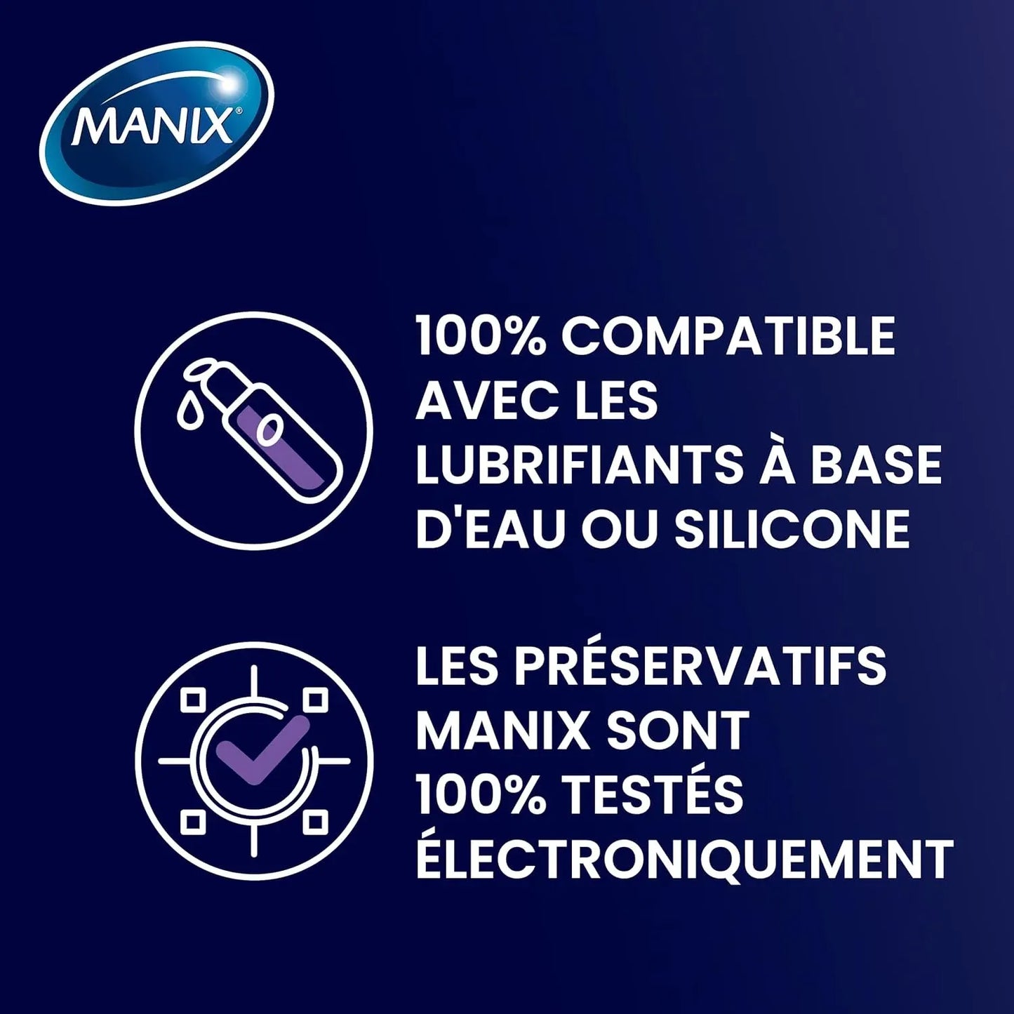 MANIX King Size Ultra Boîte de 10