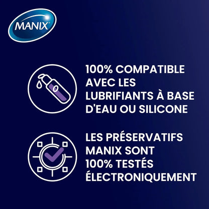 MANIX King Size Ultra Boîte de 10