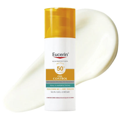 EUCERIN ECRAN OIL CONTROL  TOUCHER SEC GEL CREME SPF50+