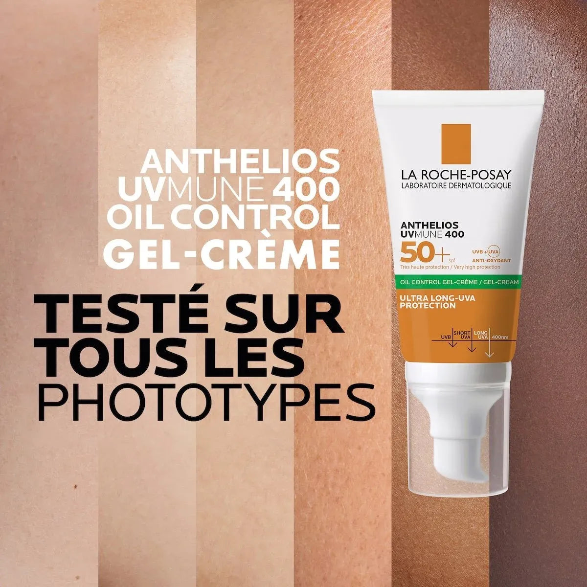 La Roche-Posay Anthelios UVMune 400 Gel-Crème Matifiant Invisible SPF50+