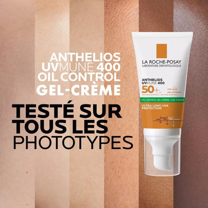 La Roche-Posay Anthelios UVMune 400 Gel-Crème Matifiant Invisible SPF50+
