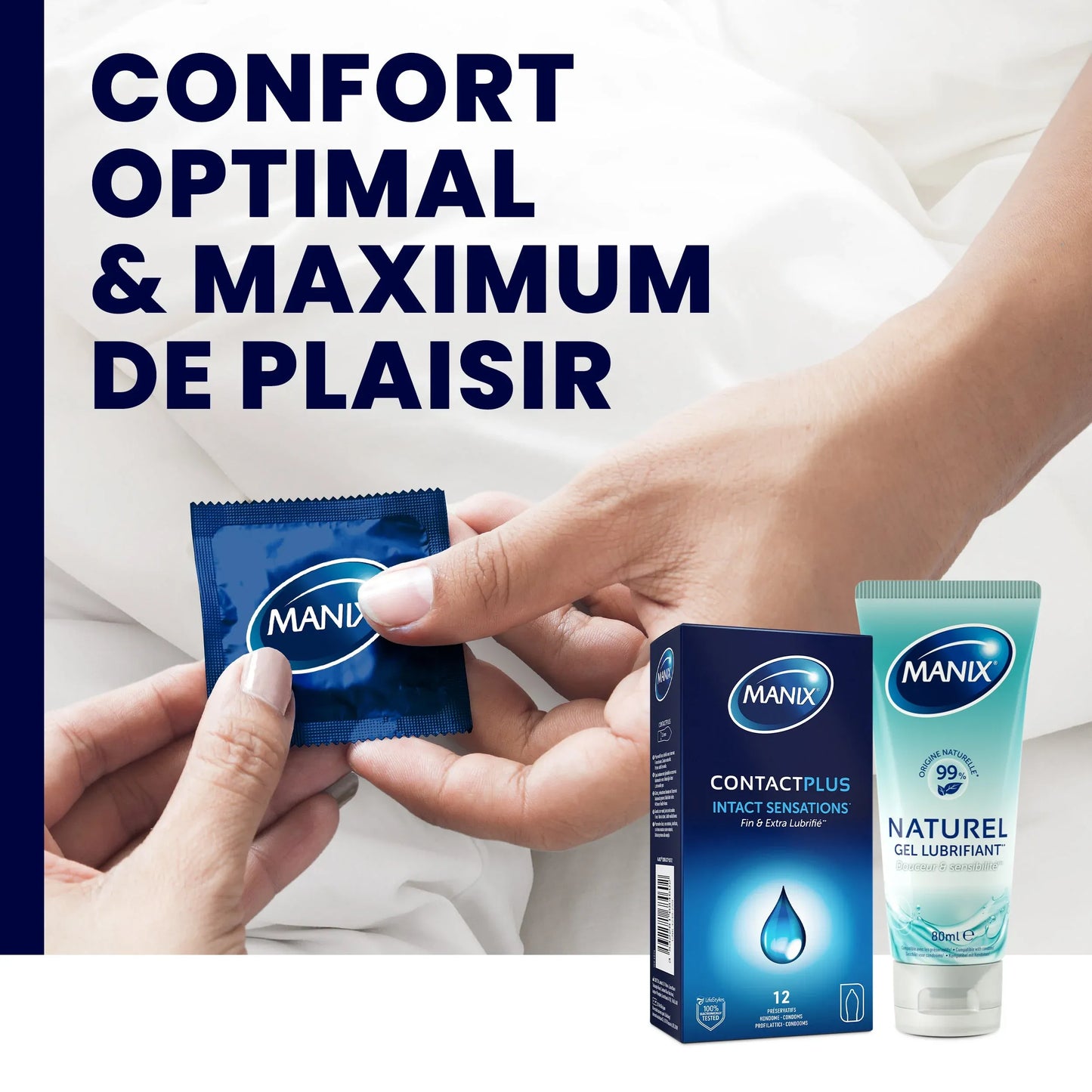 MANIX Contact Plus Boîte de 2