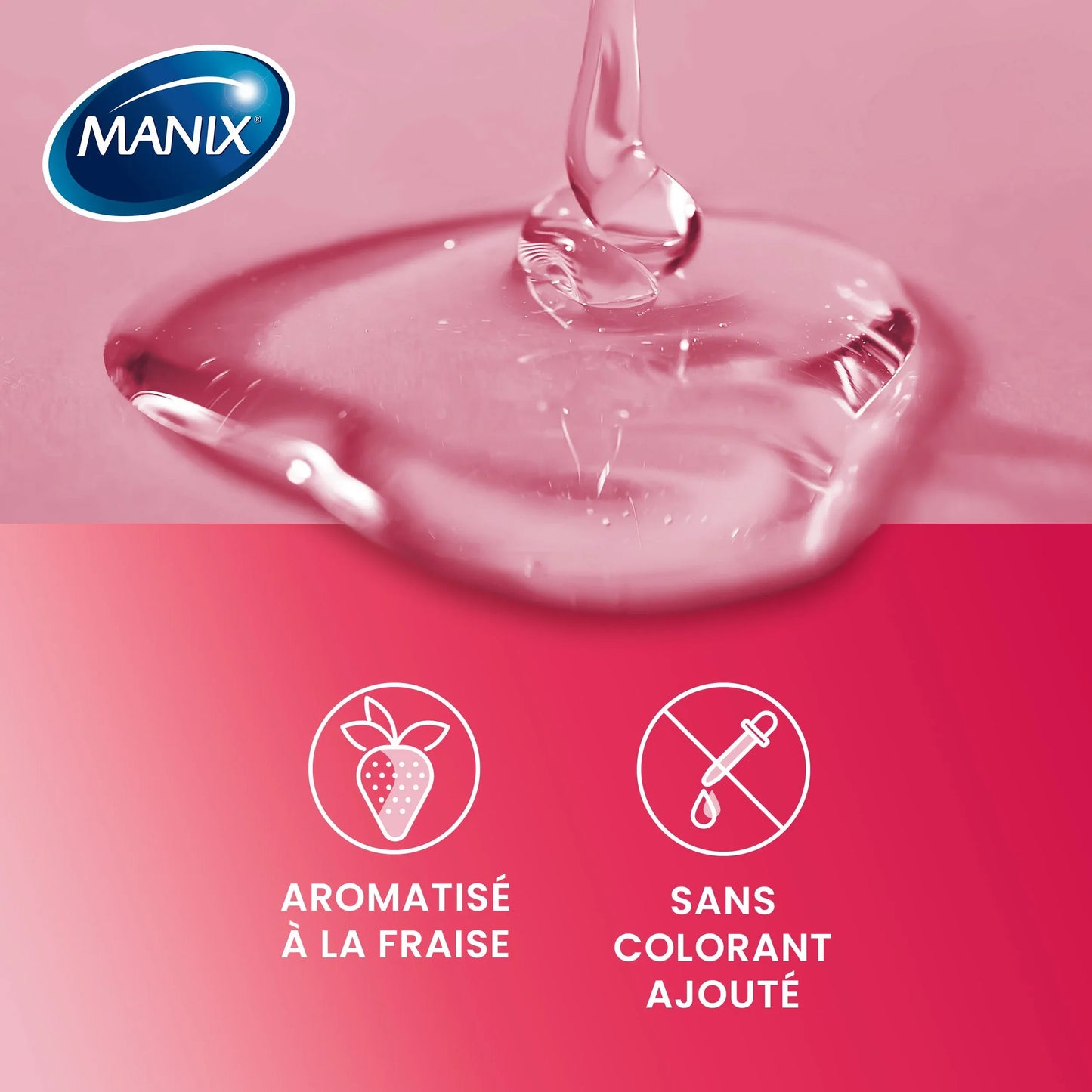 MANIX Gel Massage Gourmand Flacon 200 ml