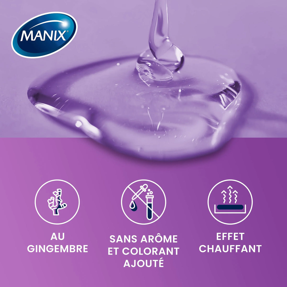 MANIX Gel Massage Stimulant Flacon 200 ml