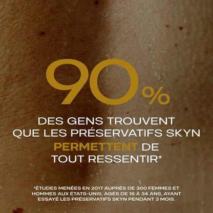 SKYN Elite Extra Lubrifié Préservatifs Sans Latex – Boîte de 10