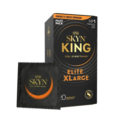 SKYN Elite King Size Sans Latex – Boîte de 20