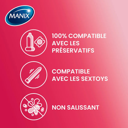 MANIX Gel Massage Gourmand Flacon 200 ml