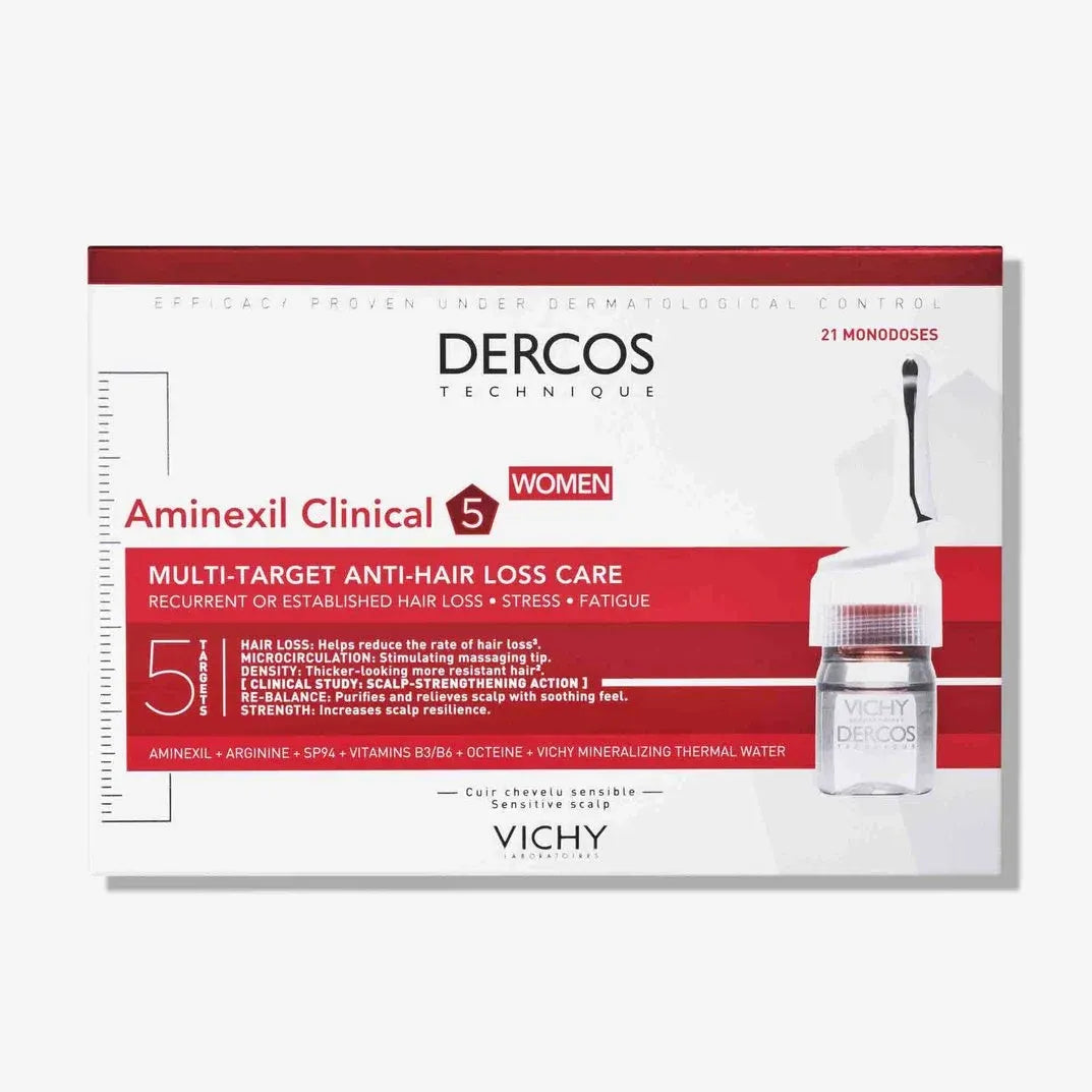 Vichy Dercos Aminexil Clinical 5 Femmes 21x6ml
