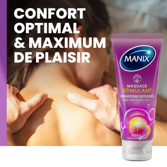 MANIX Gel Massage Stimulant Flacon 200 ml