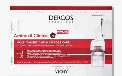 Vichy Dercos Aminexil Clinical 5 Femmes 21x6ml