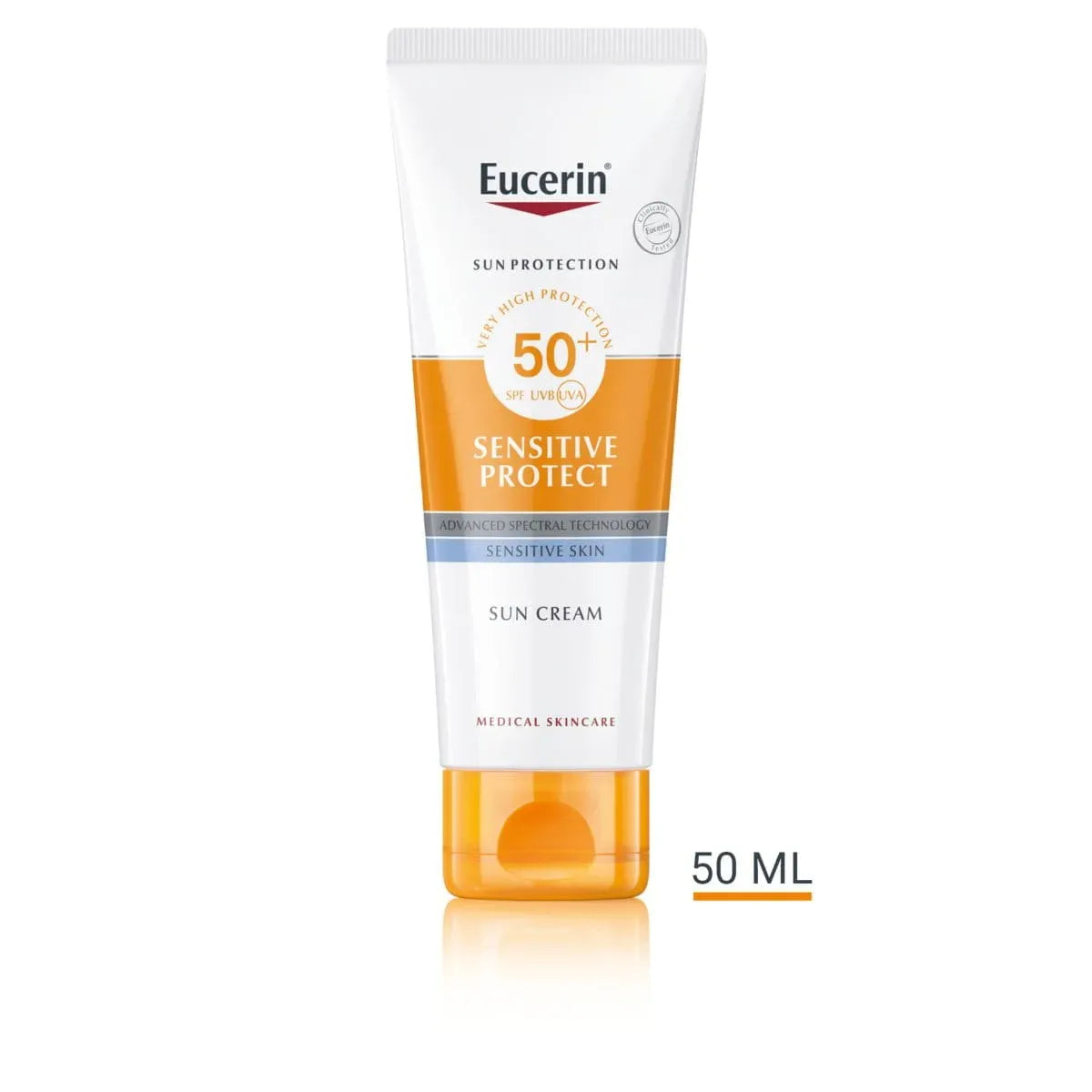 Eucerin Écran Crème SPF50+ Visage Sensitive Protect 50ML