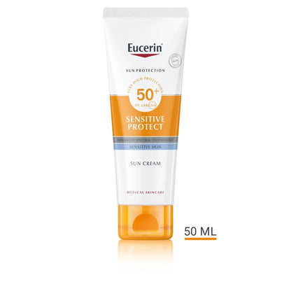 Eucerin Écran Crème SPF50+ Visage Sensitive Protect 50ML