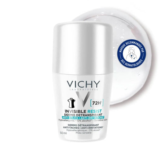 Vichy Déodorant Détranspirant 72h Invisible Femme 50ml