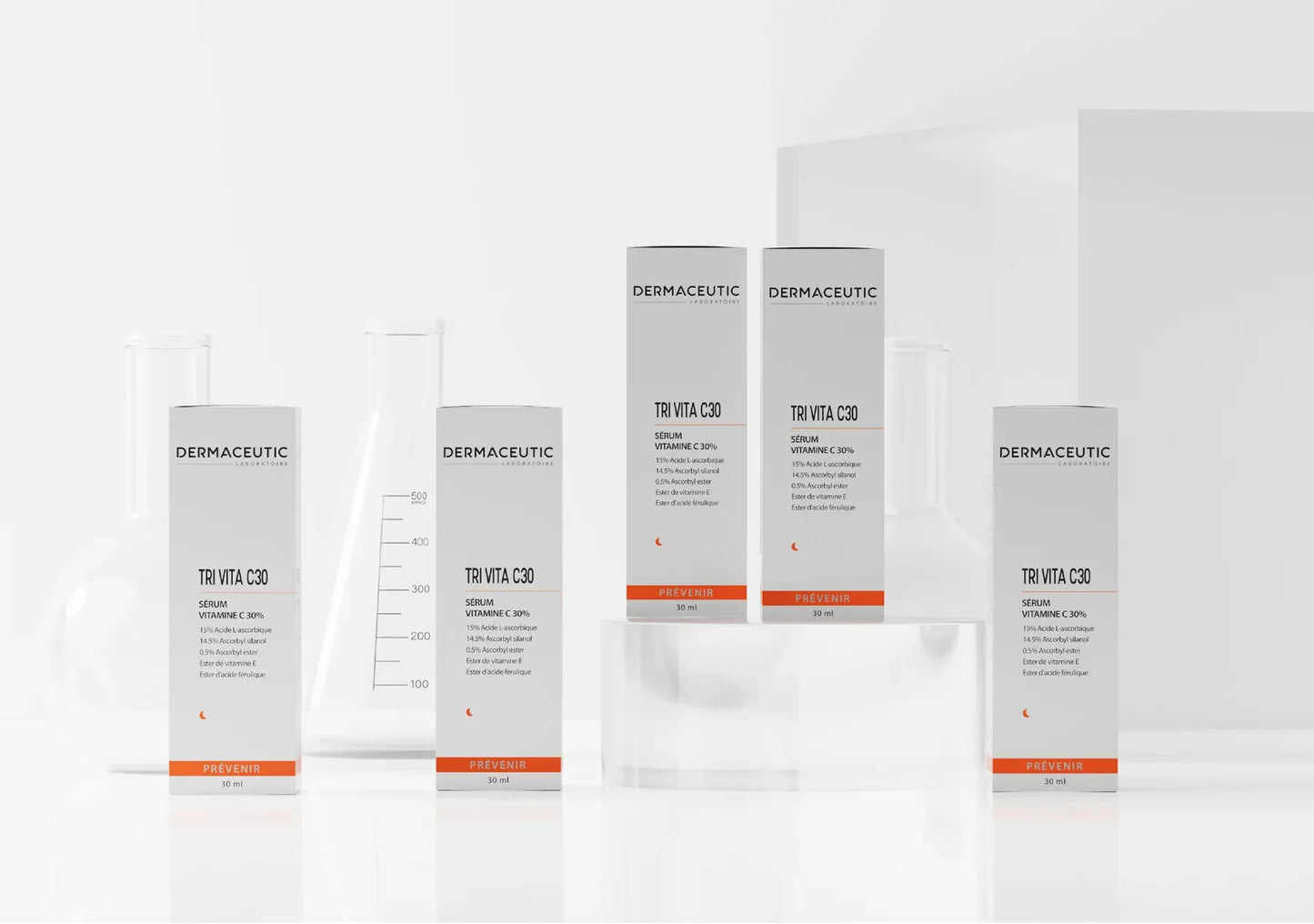 Dermaceutic Tri Vita C30 Sérum Haute Définition Vitamine C 30% 30ml
