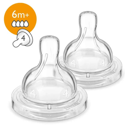 AVENT 2 Tétines Biberon Classique