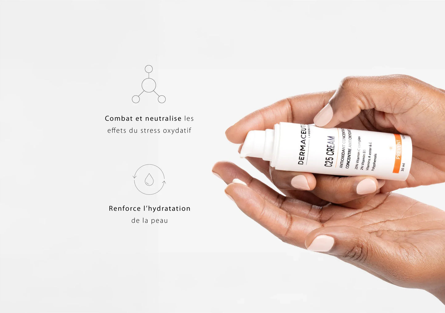 Dermaceutic – C25 Crème de jour antioxydante – 30 ml