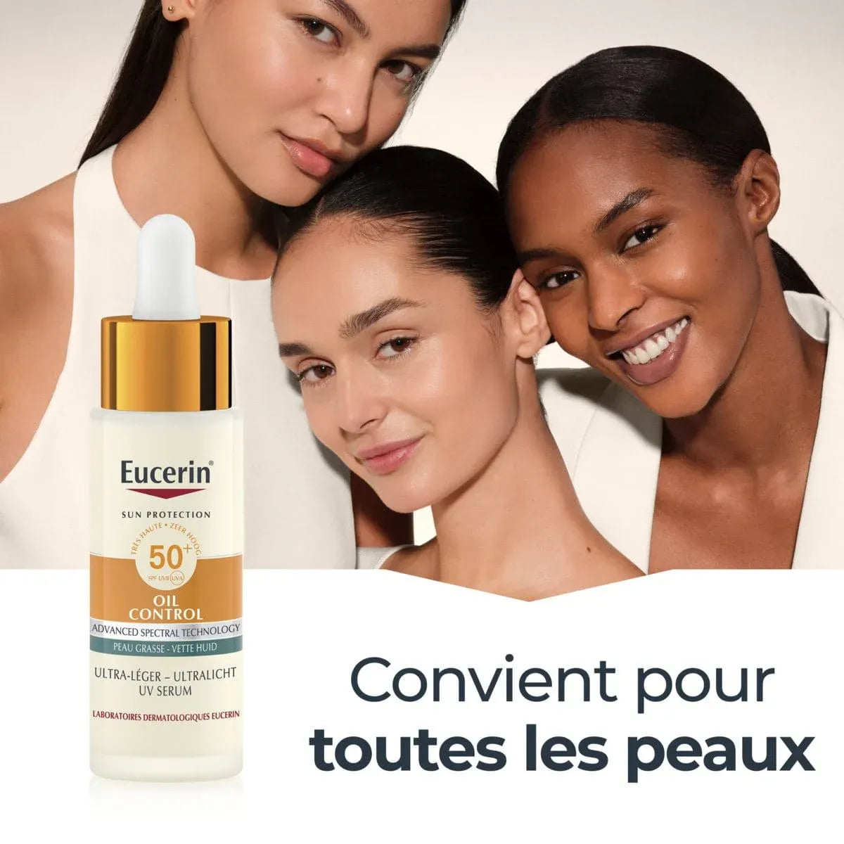Eucerin Oil Control Sérum Ultra-Léger SPF50+ 30ml