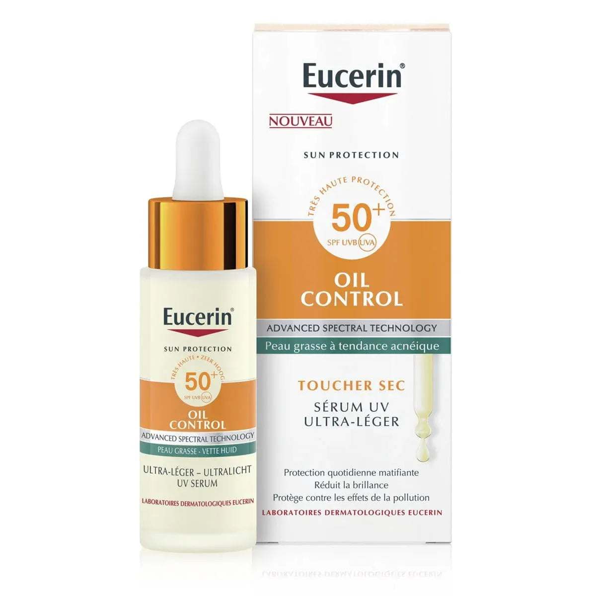 Eucerin Oil Control Sérum Ultra-Léger SPF50+ 30ml