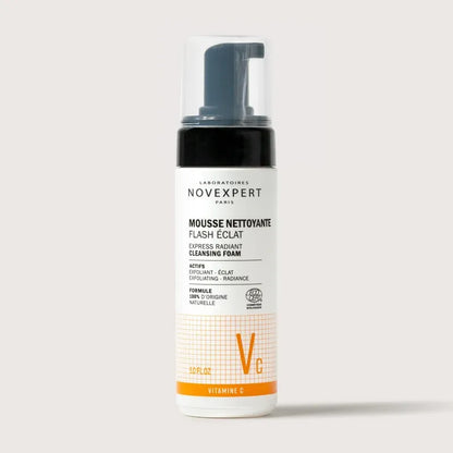 Novexpert Vitamine C Flash Eclat Mousse Nettoyante – 150 ml