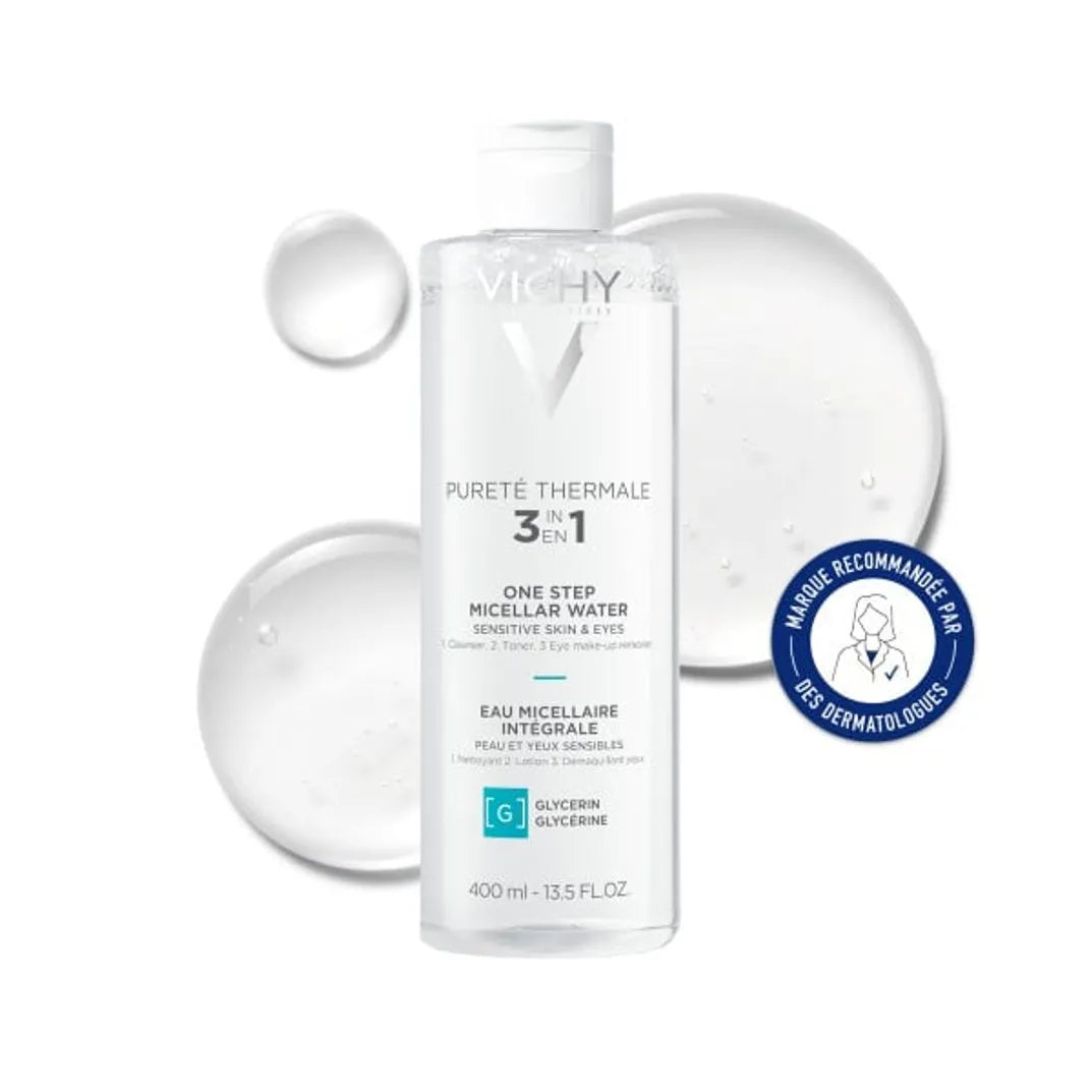 Vichy Pureté Thermale Eau Micellaire Peaux Sensibles 200ml