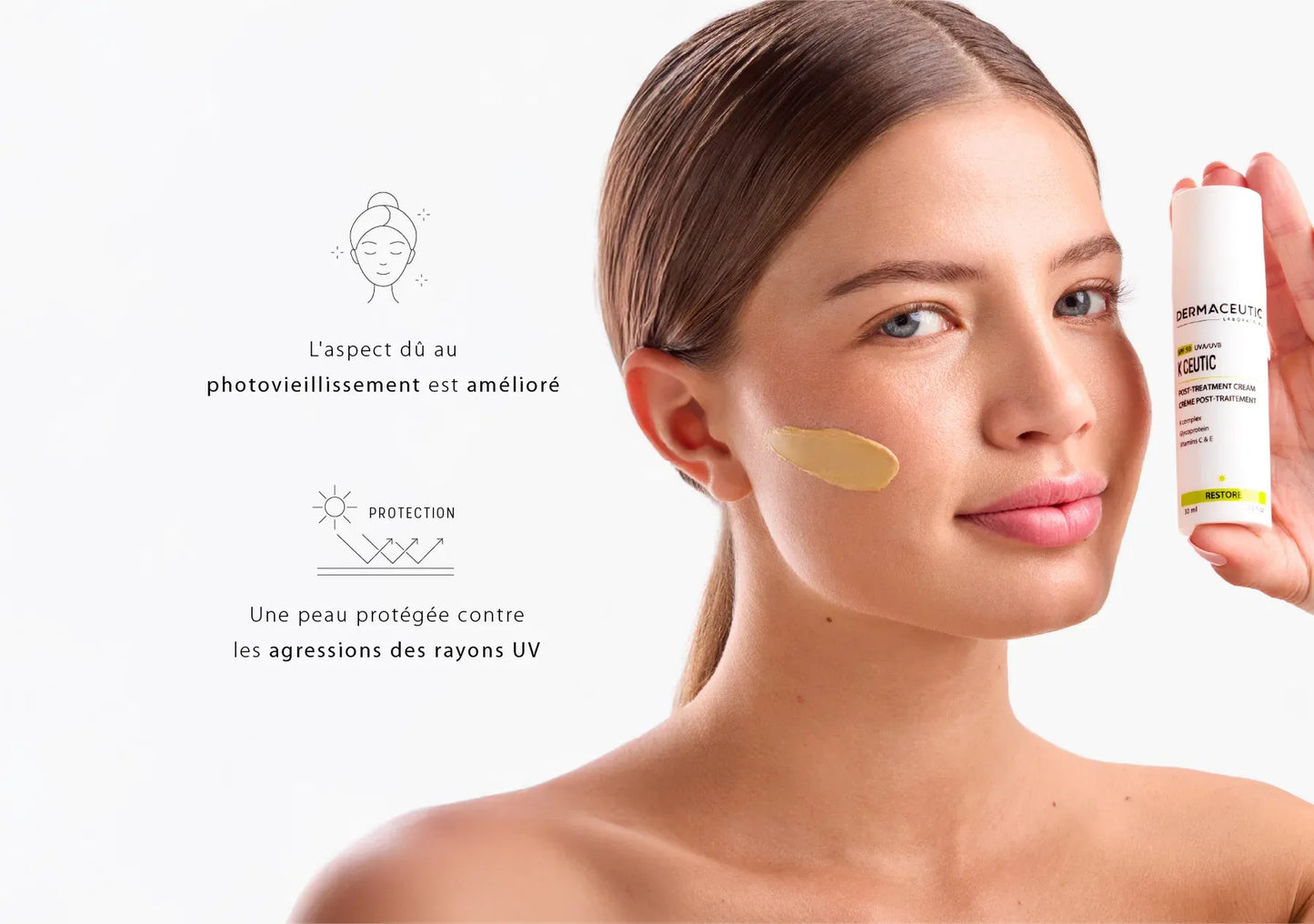 Dermaceutic K Ceutic Crème Réparatrice SPF50+ Post-Actes 30ml