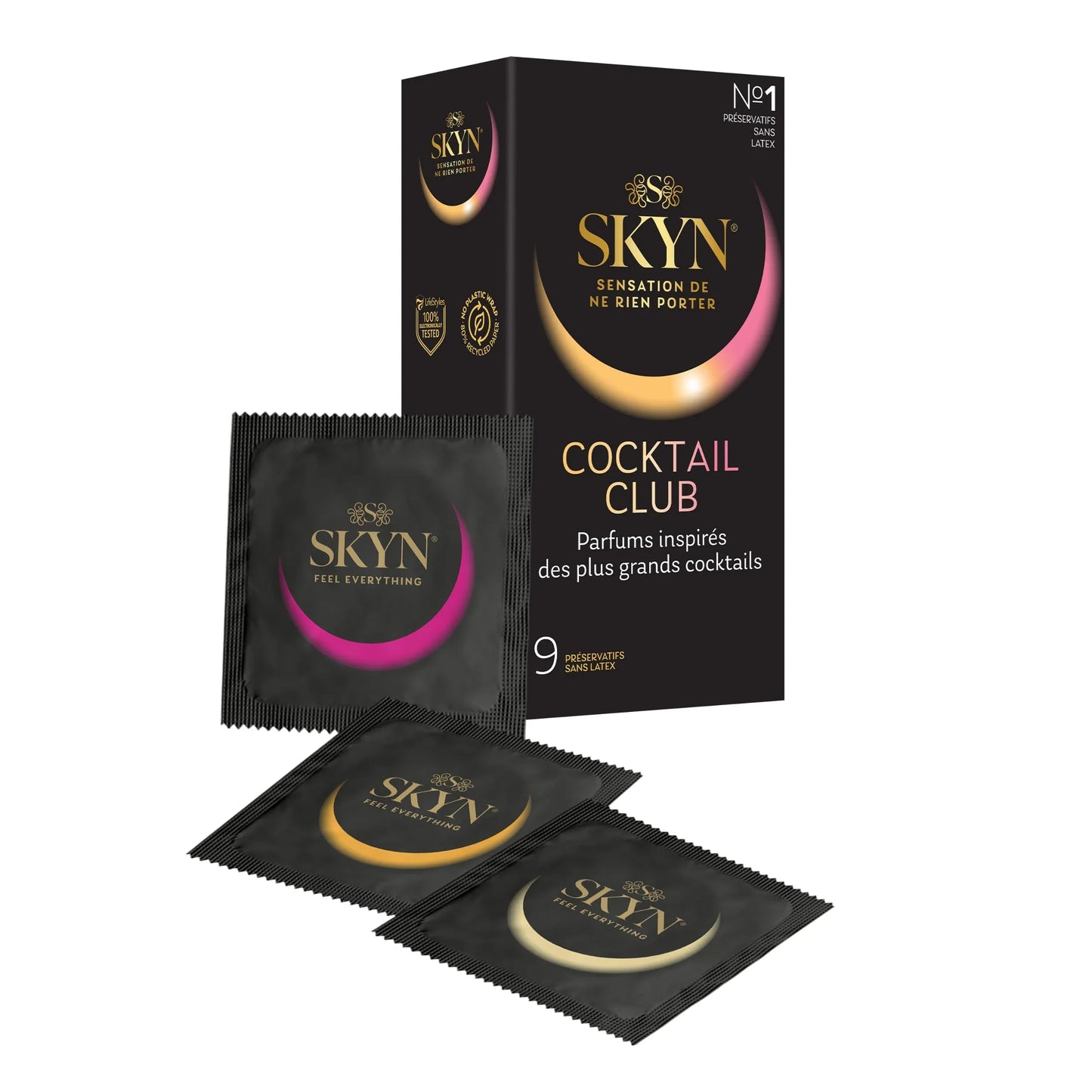 SKYN Préservatifs Cocktail Club X9