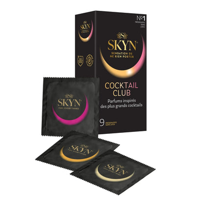 SKYN Préservatifs Cocktail Club X9