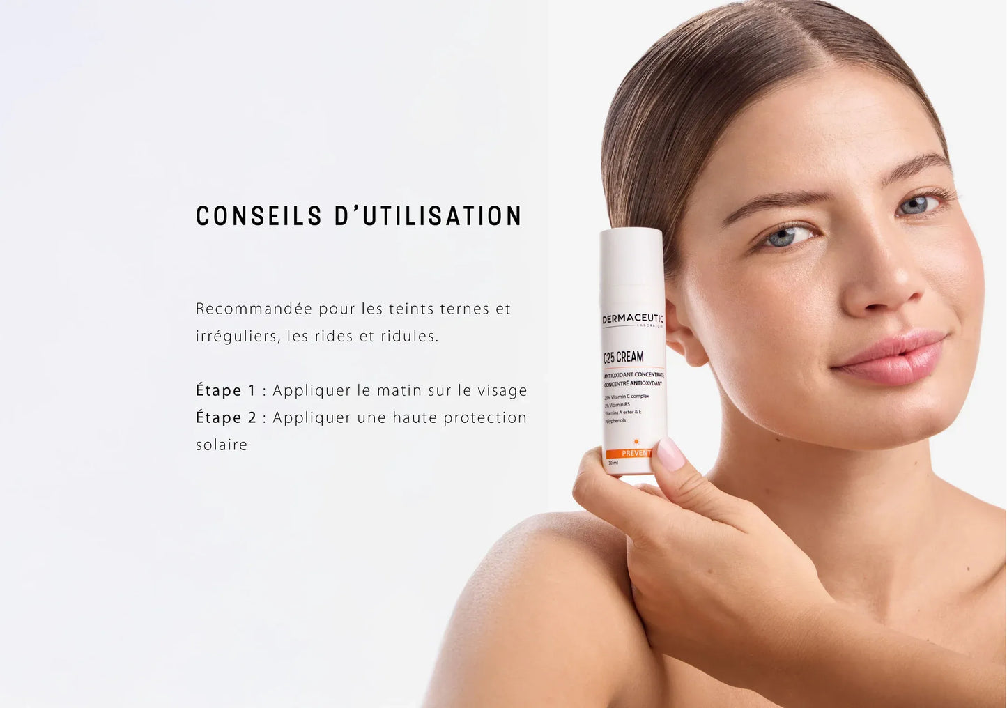 Dermaceutic – C25 Crème de jour antioxydante – 30 ml