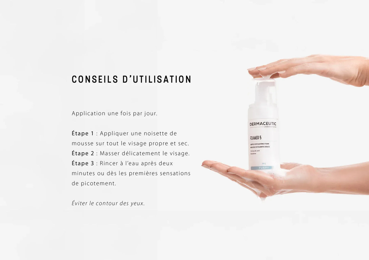 Dermaceutic – Foamer 5 nettoyant expert doux – 100 ml