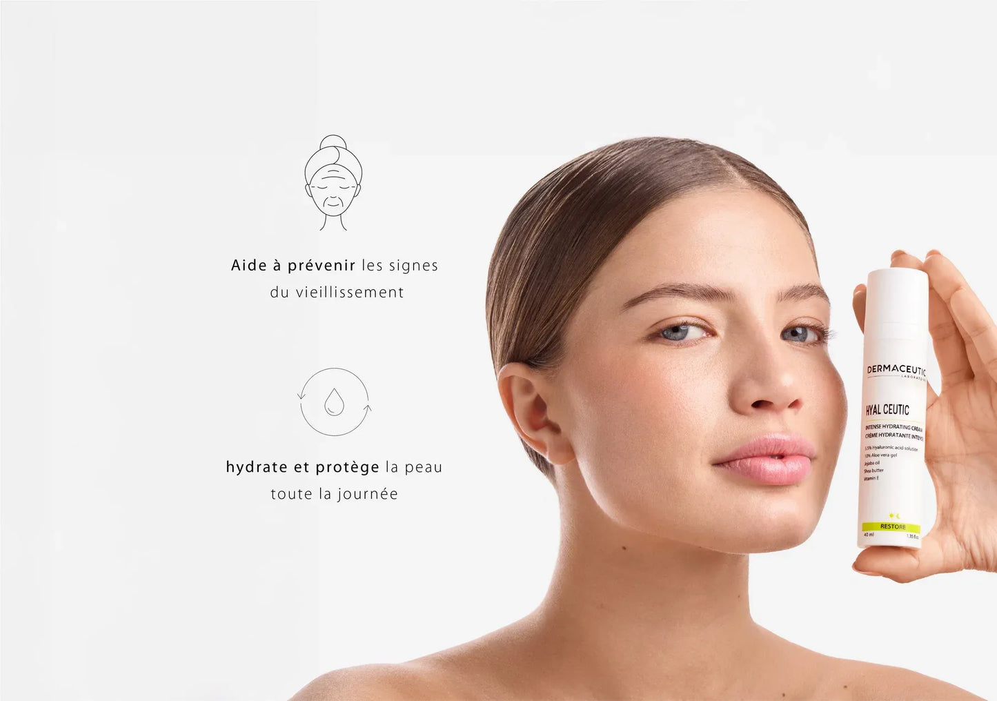 Dermaceutic Hyal Ceutic Crème d’Hydratation 24H 40ml