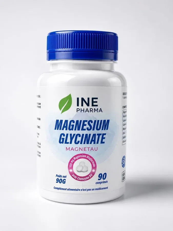 INE PHARMA Magnésium Glycinate 90 Comprimés