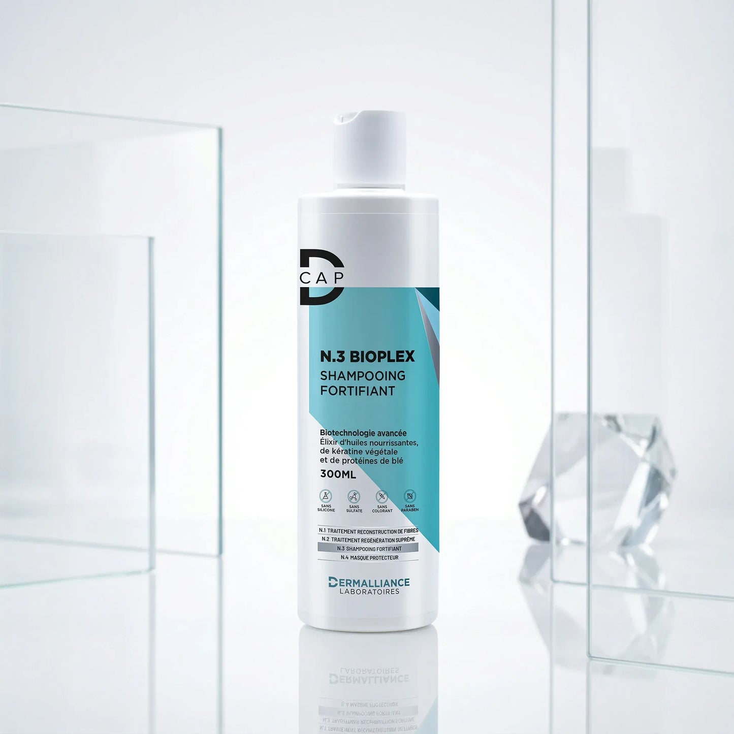 DCAP BIOPLEX N°3 Shampooing Fortifiant 300 ml