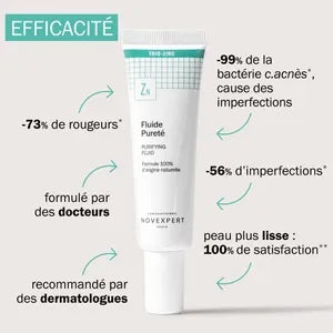 Novexpert Fluide purete trio-zinc 30ml