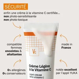 Novexpert Crème Légère à la Vitamine C 40ml | Hydratante & Éclat du Teint | Parahabib.ma