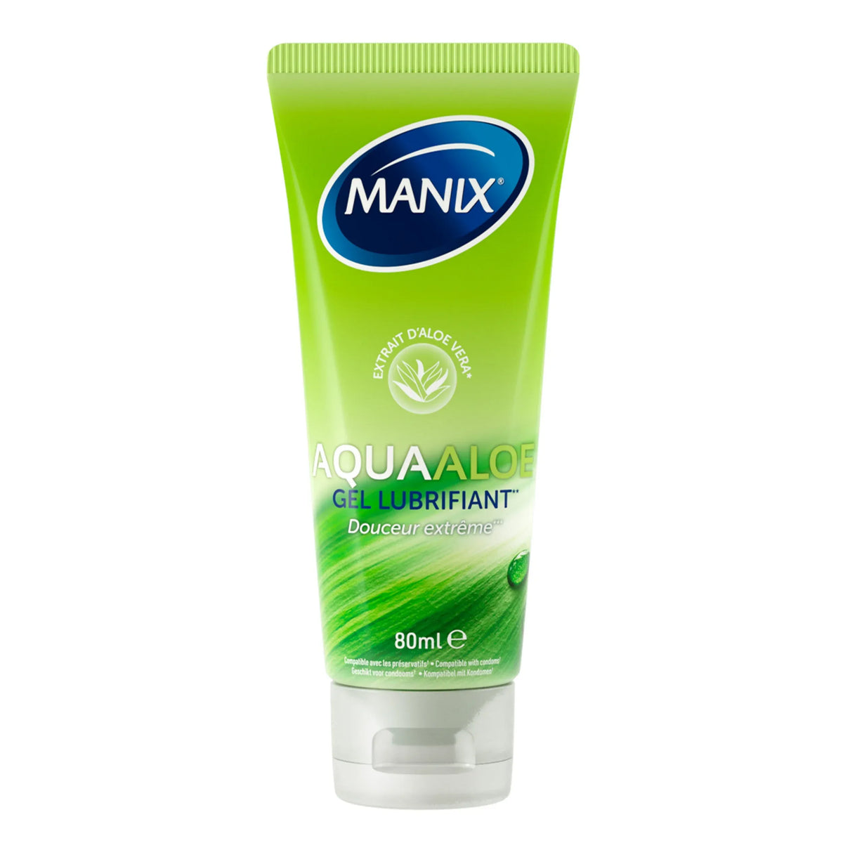 MANIX Gel Lubrifiant Aqua Aloe 80 ml