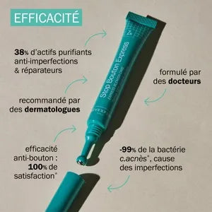 Novexpert Fluide Purete Trio-Zinc 30ml+Stop Bouton Express 7ml Trousse