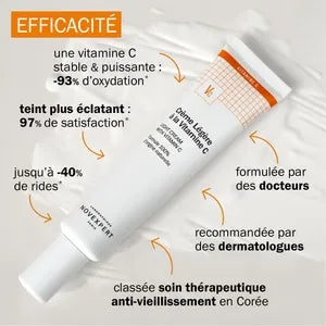 Novexpert Crème Légère à la Vitamine C 40ml | Hydratante & Éclat du Teint | Parahabib.ma
