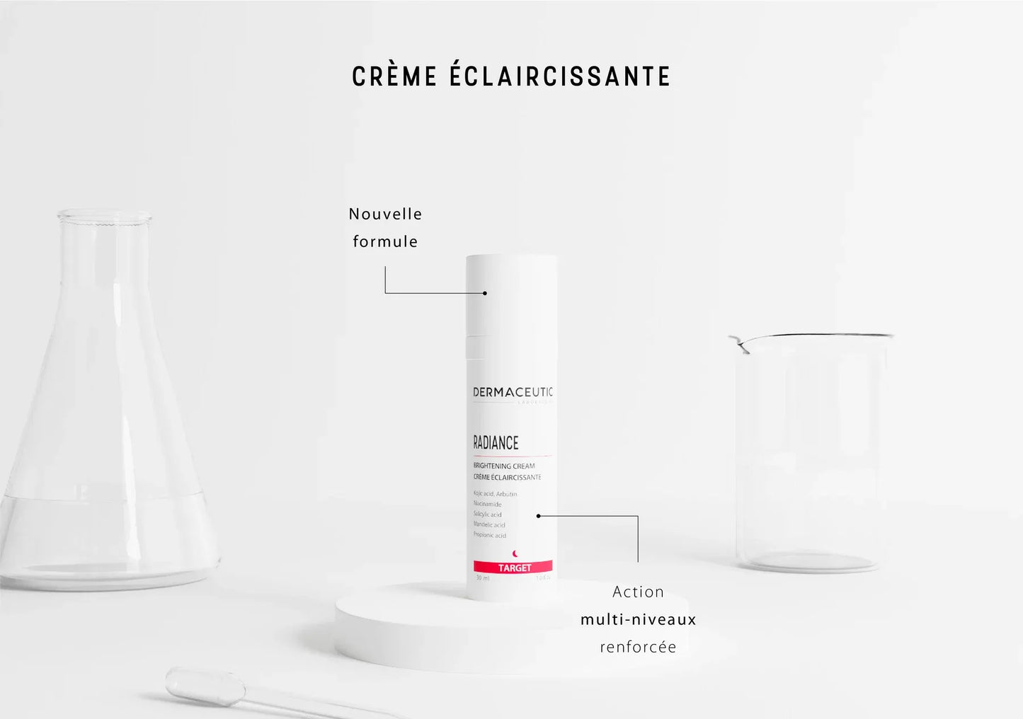 Dermaceutic Radiance Crème Soin Éclat & Anti-Taches 30ml