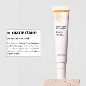 Novexpert Crème Légère à la Vitamine C 40ml | Hydratante & Éclat du Teint | Parahabib.ma