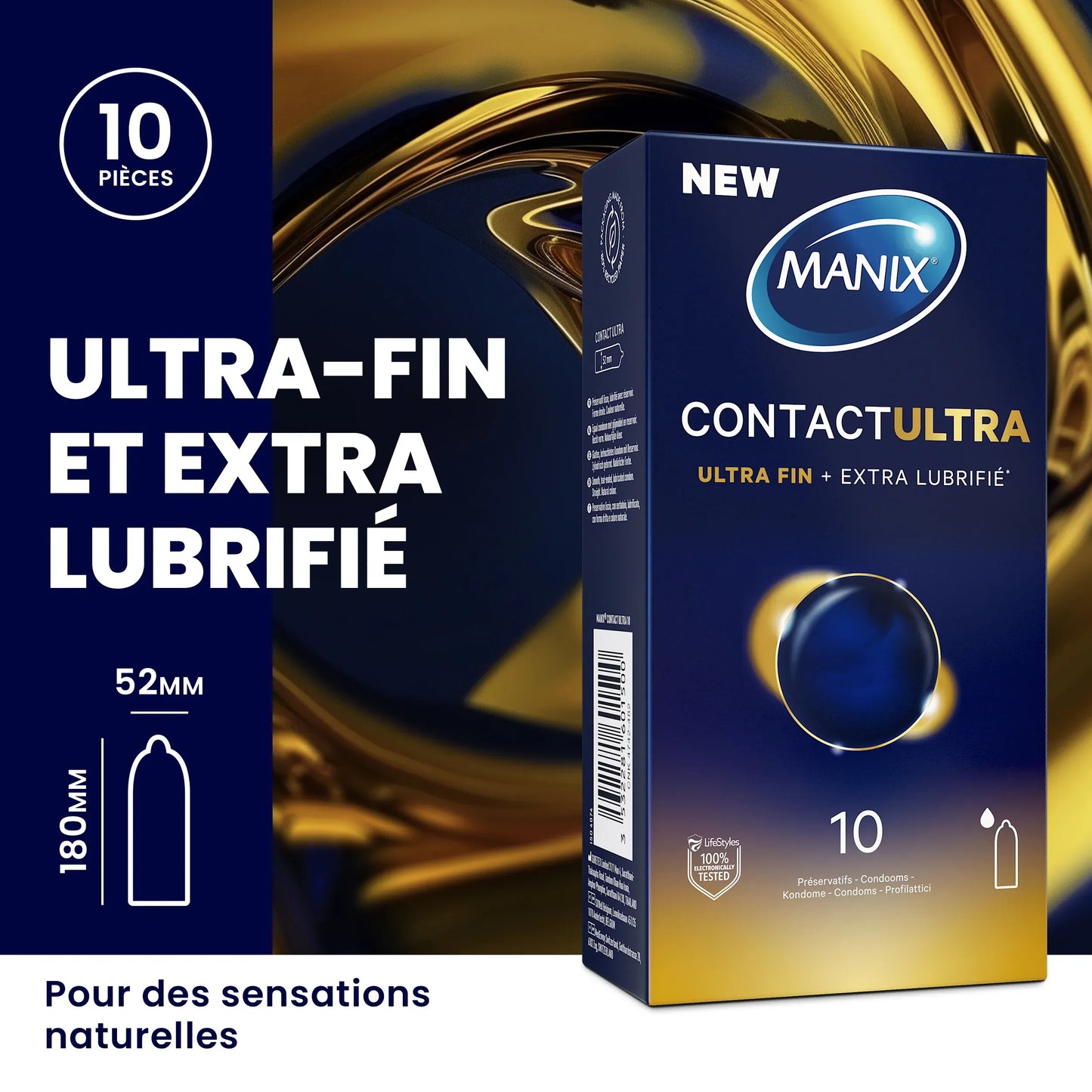MANIX Contact Ultra Boîte de 10