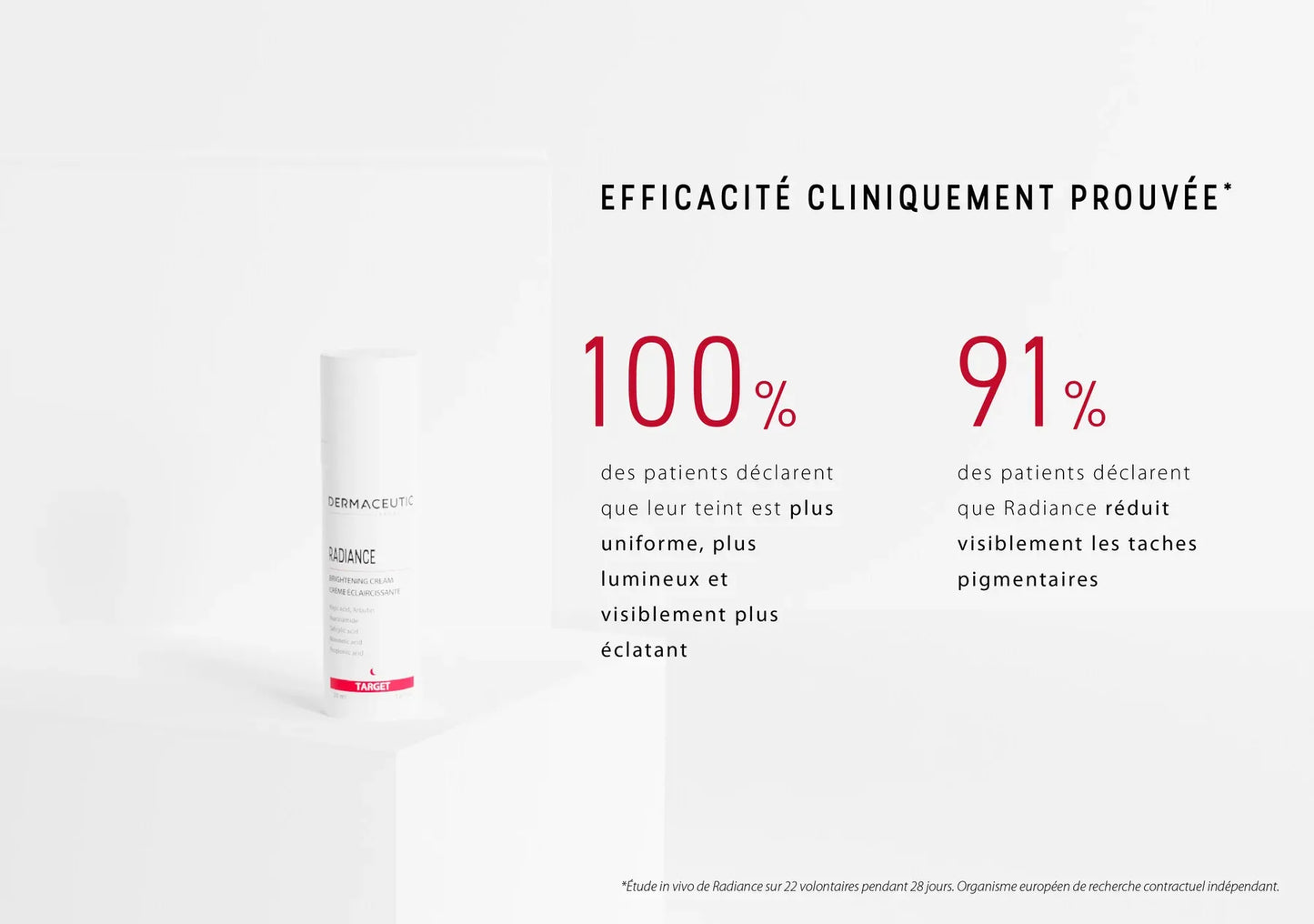 Dermaceutic Radiance Crème Soin Éclat & Anti-Taches 30ml