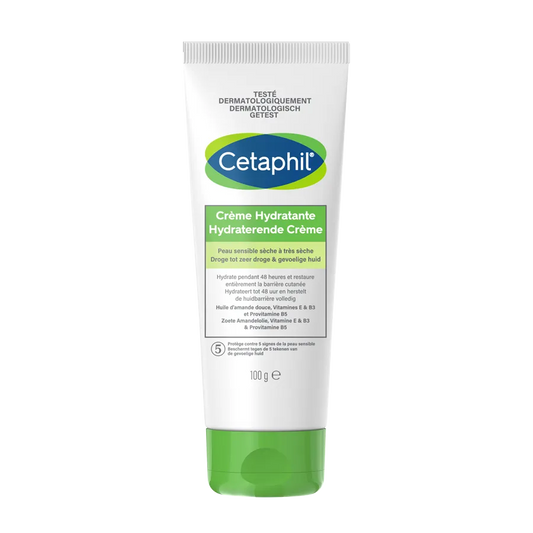 Cetaphil – Crème hydratante haute tolérance – 100 ml