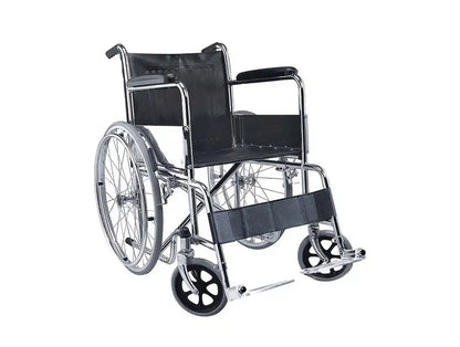 CHAISE ROULANTE – Fauteuil Adulte avec Repose-Pieds Fixes
