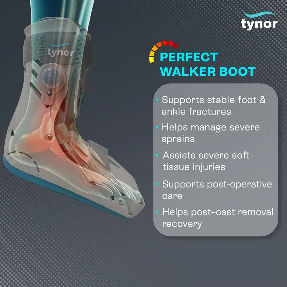 Tynor D52 Botte de Marche Courte à Air – Walker Boot