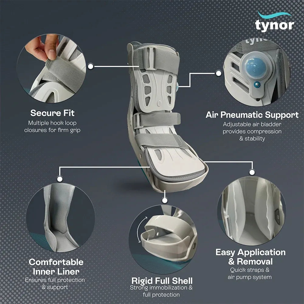 Tynor D52 Botte de Marche Courte à Air – Walker Boot
