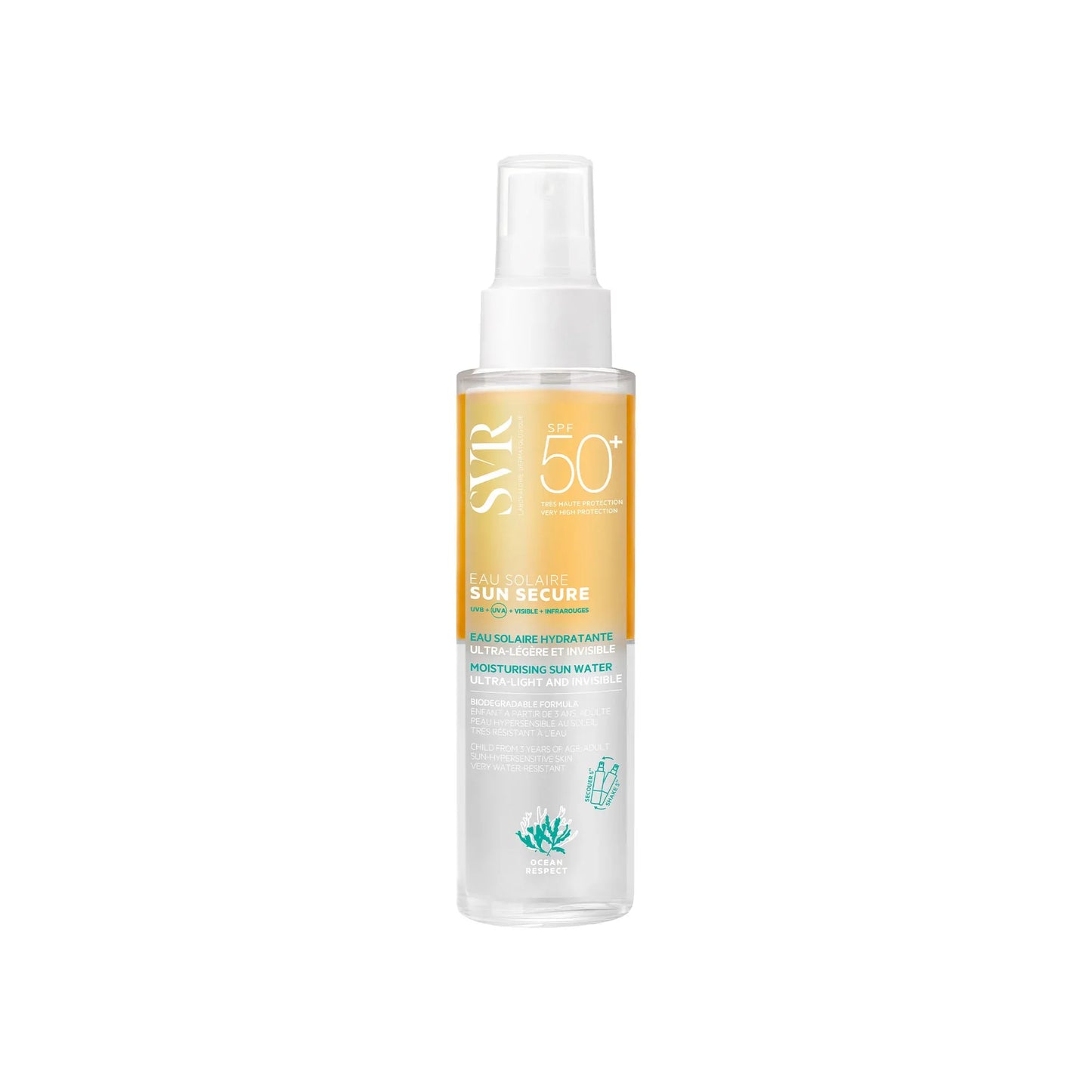 SVR Sun Secure Eau Solaire SPF50+ 200 ml