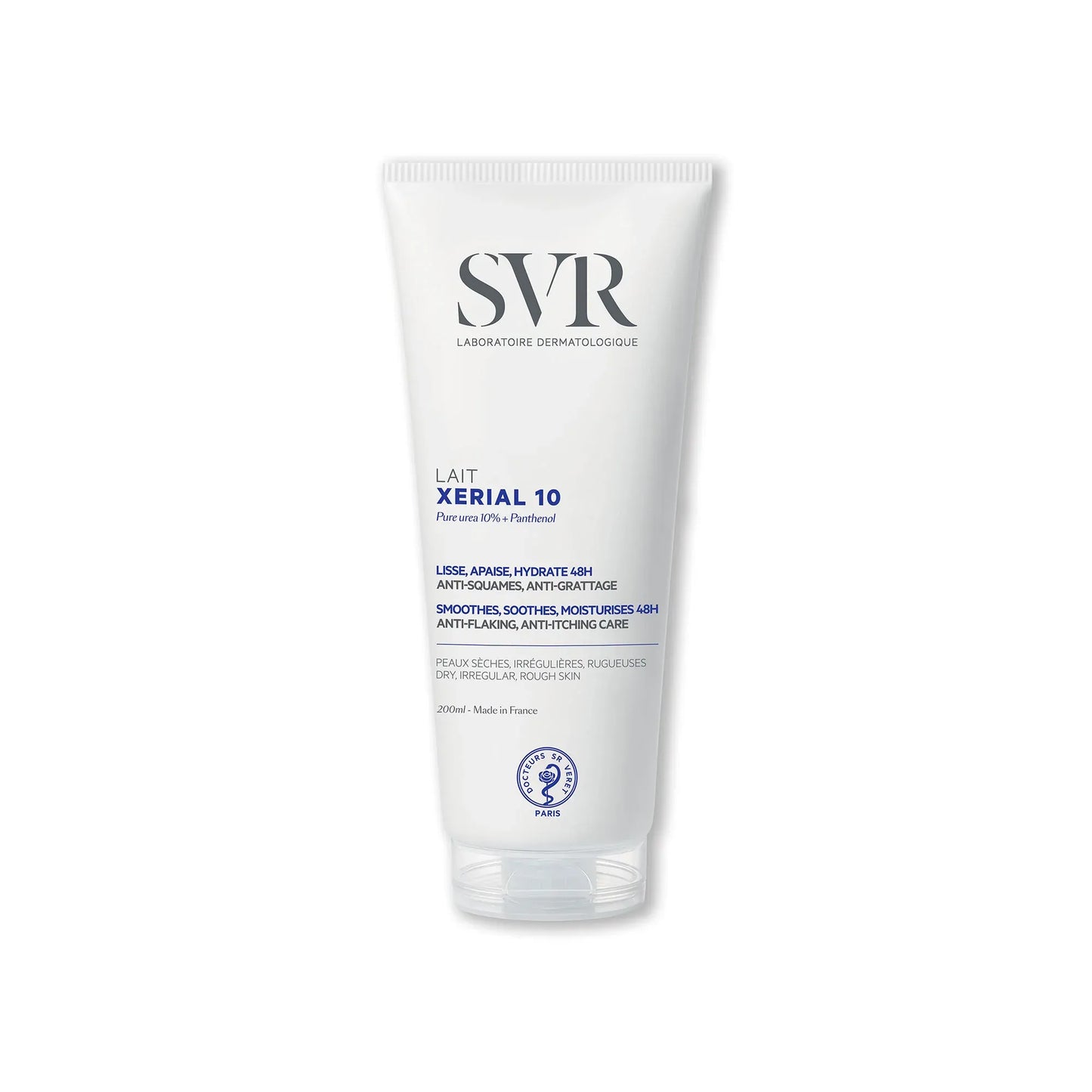 SVR Xerial 10 Lait Corps 200 ml – Hydratation Intense