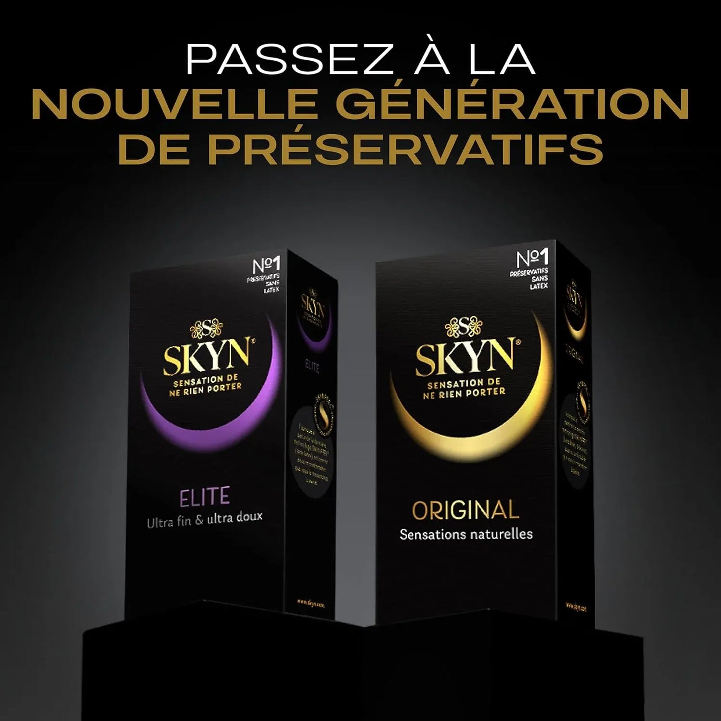 SKYN Elite King Size Sans Latex – Boîte de 20