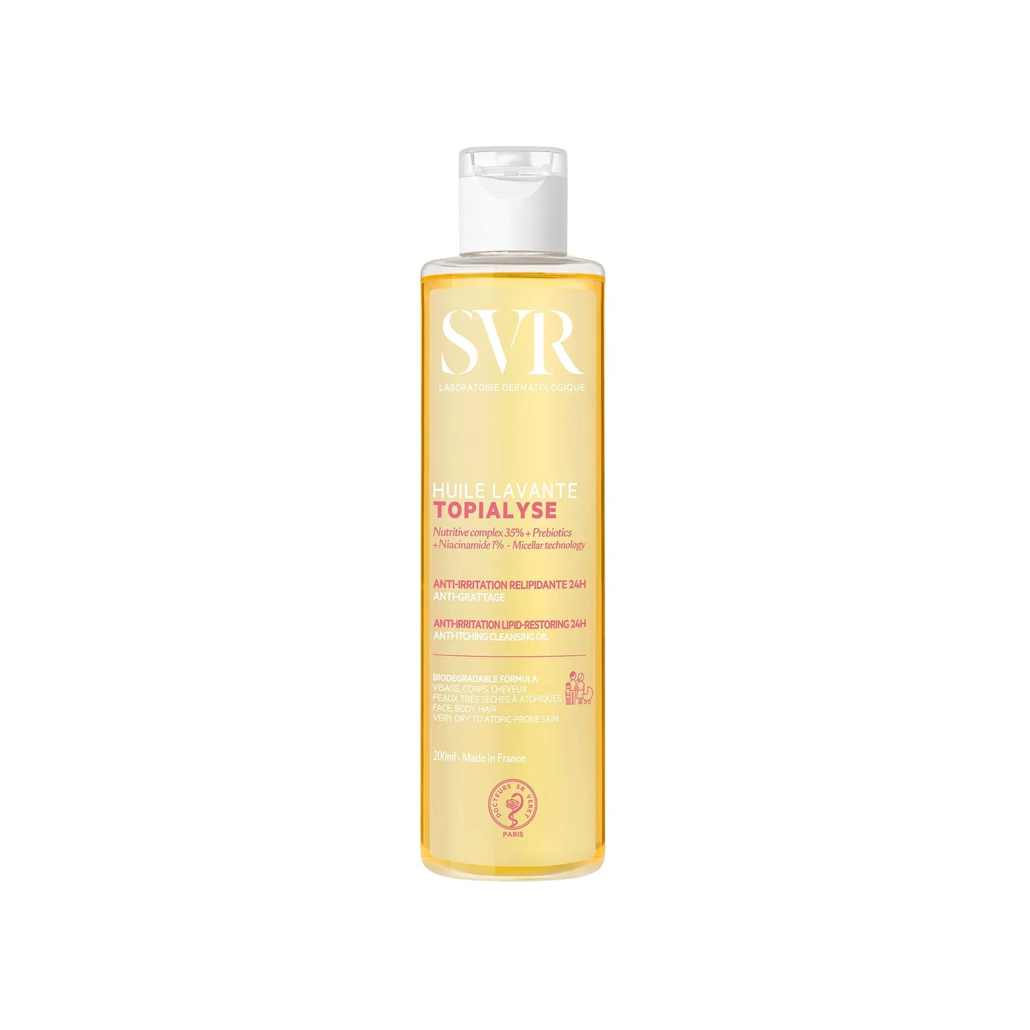 SVR Topialyse Huile Micellaire – Nettoyant Corps Peau Sèche