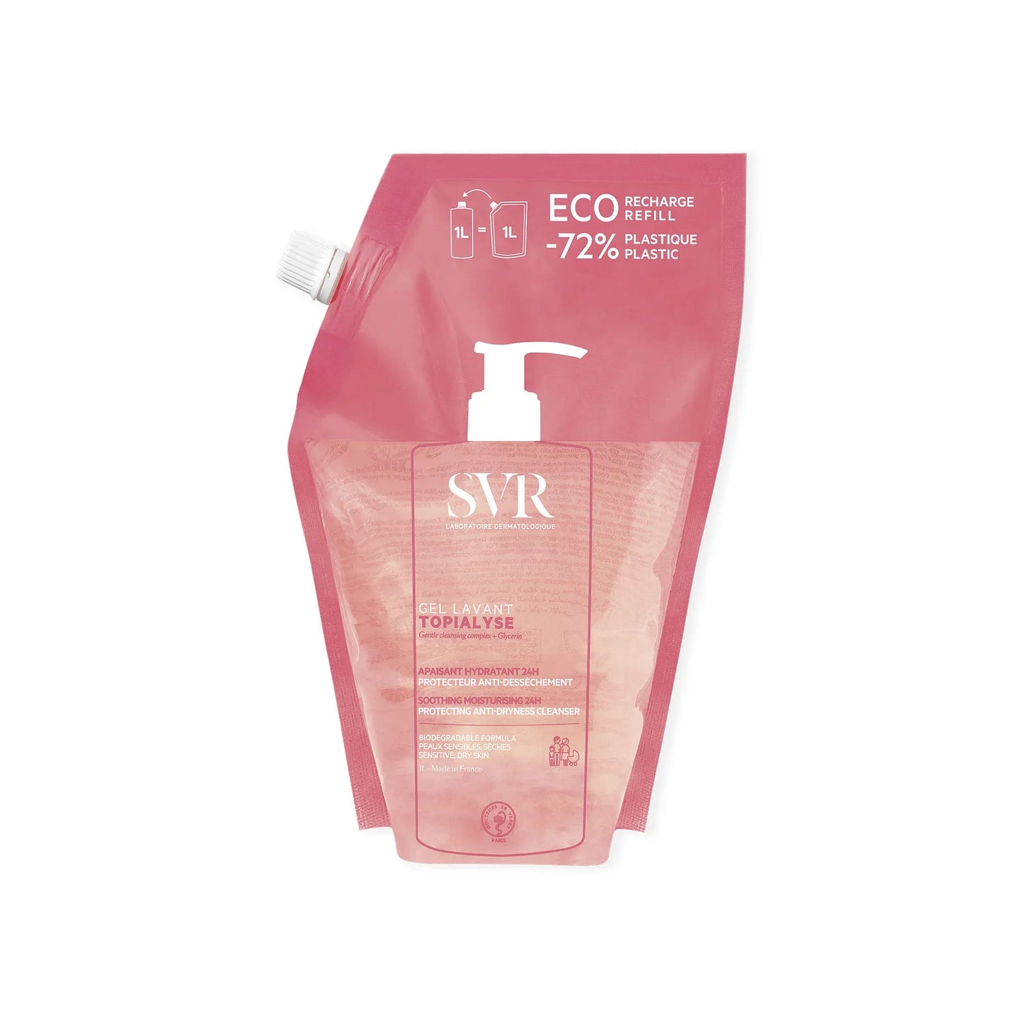 SVR Topialyse Gel Lavant – Nettoyant Peaux Sensibles